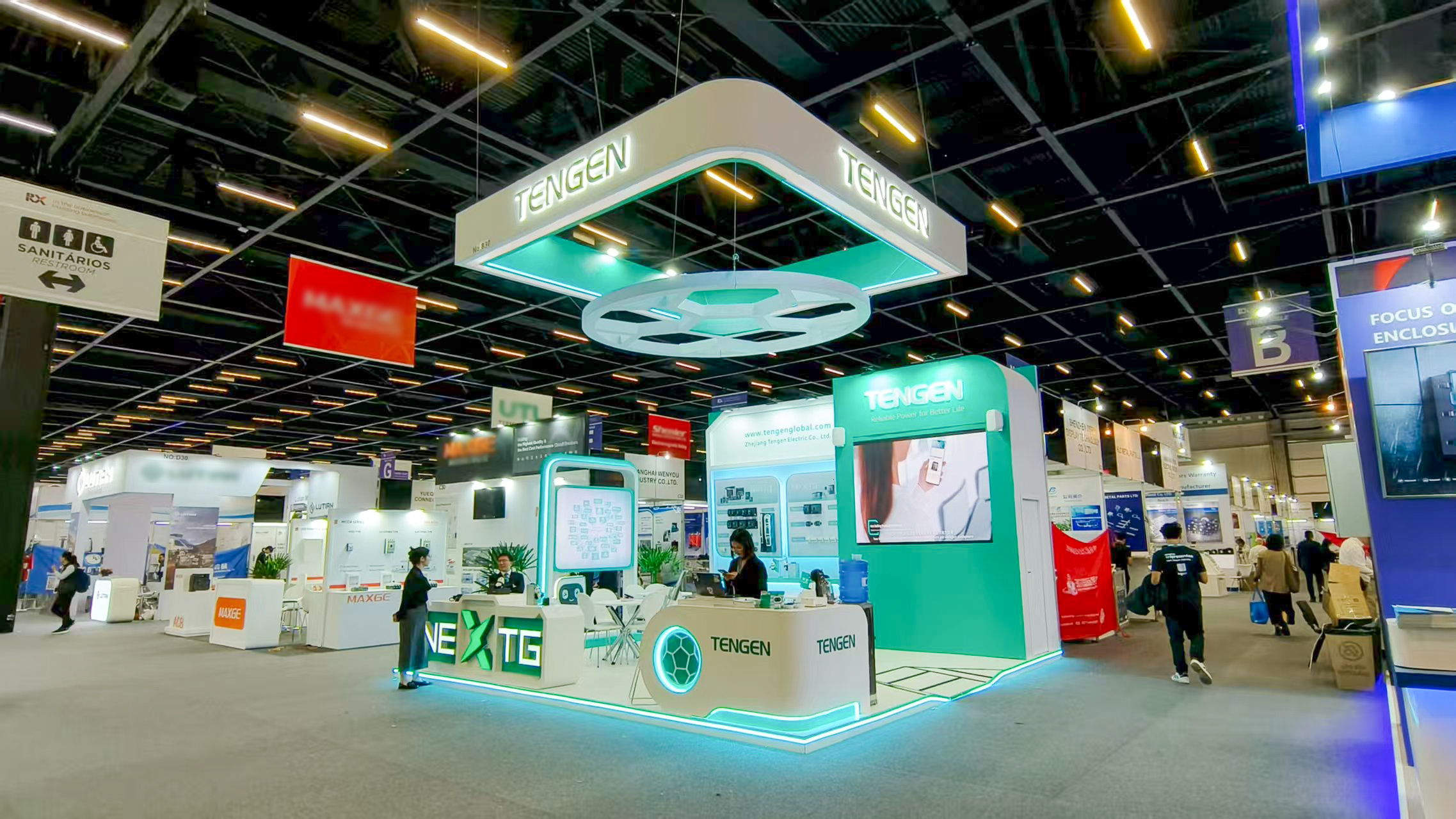 闪耀拉美丨ag亚洲集团亮相FIEE巴西国际电力展